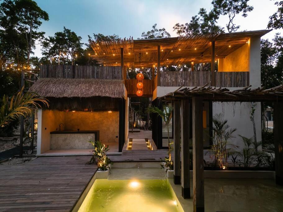 Villa Xuncari In The Heart Of The Jungle Tulum Exterior foto