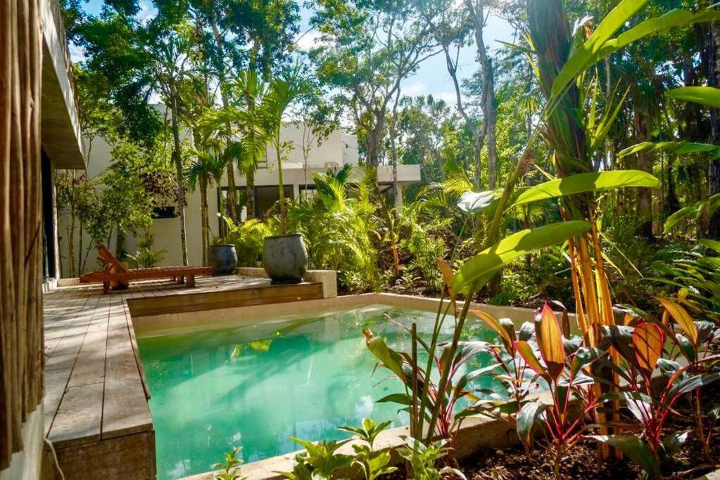 Villa Xuncari In The Heart Of The Jungle Tulum Exterior foto