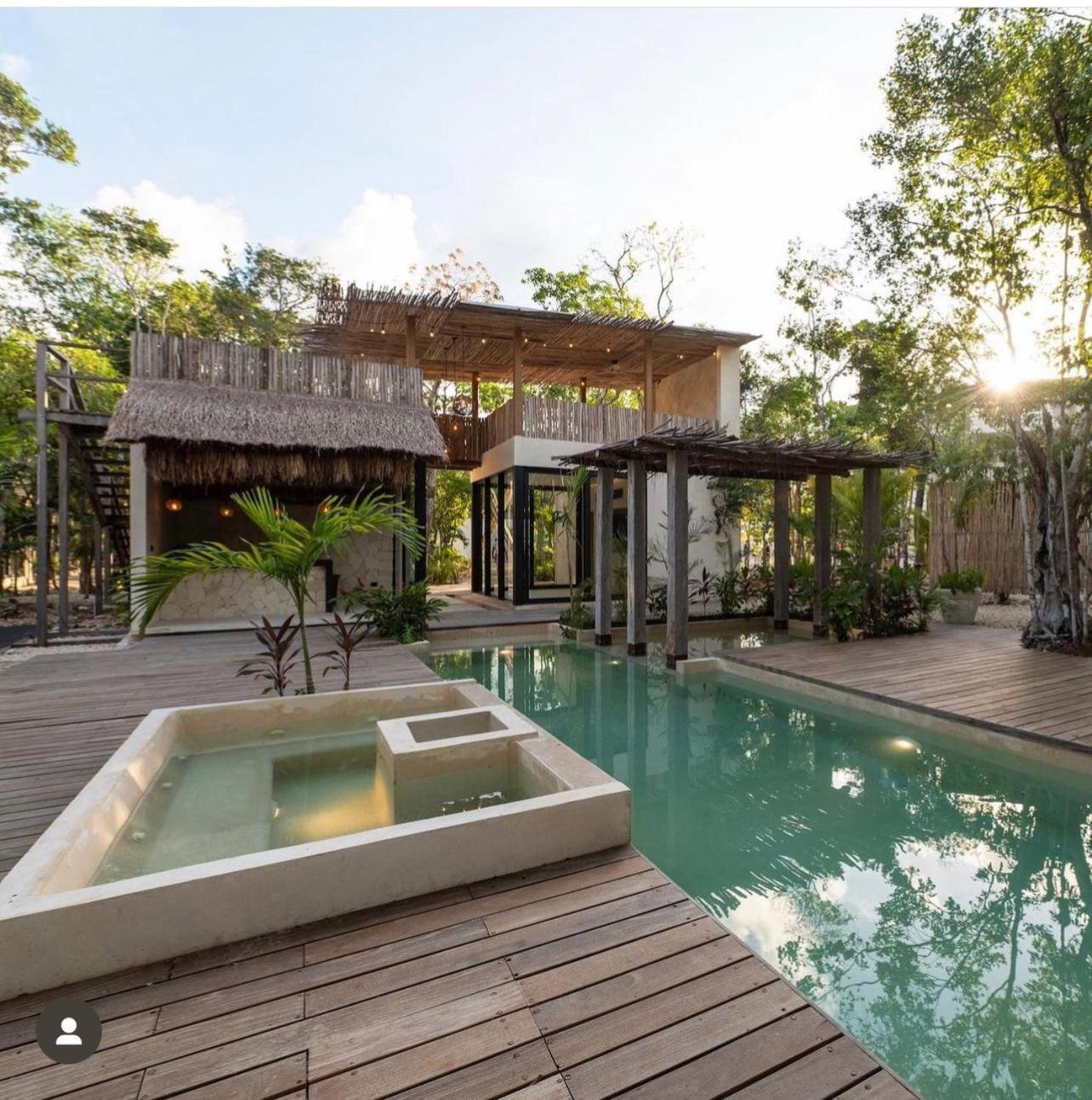 Villa Xuncari In The Heart Of The Jungle Tulum Exterior foto
